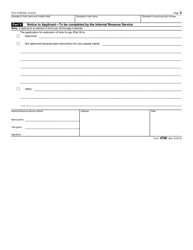 IRS Form 4768 Application for Extension of Time to File a Return and/or Pay U.S. Estate (And Generation-Skipping Transfer) Taxes, Page 4