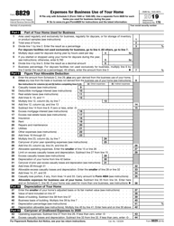 IRS Form 8829 Download Fillable PDF or Fill Online Expenses for