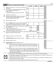 IRS Form 8839 Qualified Adoption Expenses, Page 2