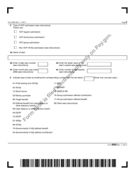 IRS Form 8950 Application for Voluntary Correction Program (Vcp), Page 2