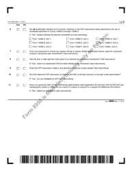 IRS Form 8950 Application for Voluntary Correction Program (Vcp), Page 3