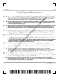 IRS Form 8950 Application for Voluntary Correction Program (Vcp), Page 5