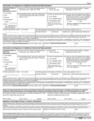 IRS Form 13551 Application to Participate in the IRS Acceptance Agent Program, Page 4