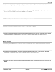 IRS Form 13424-M Low Income Taxpayer Clinic (Litc) Application Narrative, Page 4