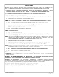 DA Form 160 Application for Active Duty, Page 2