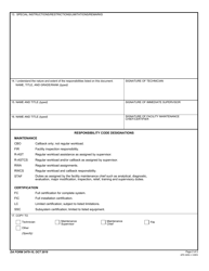 DA Form 3479-10 Responsibility Assignment, Page 2