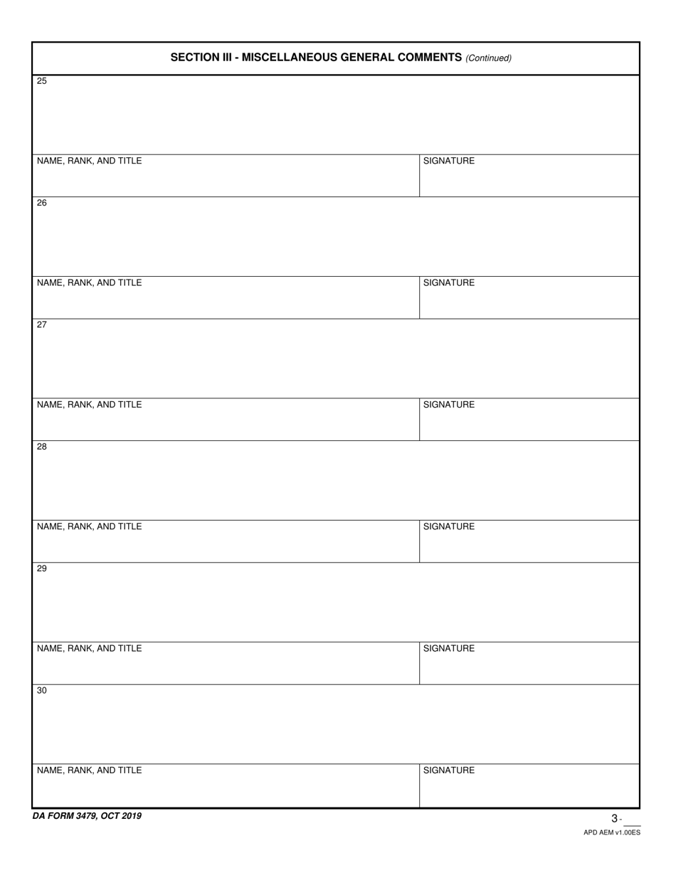DA Form 3479 Training and Proficiency Record - Air Traffic Controller, Page 14