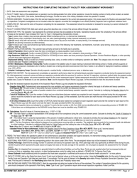 DA Form 7847 Beauty Facility Risk Assessment Worksheet, Page 3