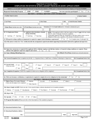 VA Form 10-0003K Employee Incentive Scholarship Program (Eisp) Application, Page 2