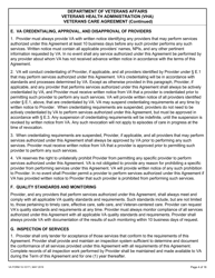 VA Form 10-10171 Veterans Care Agreement, Page 4