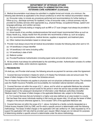 VA Form 10-10171 Veterans Care Agreement, Page 6