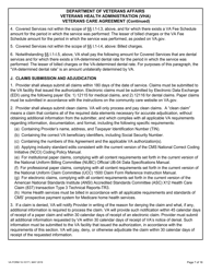 VA Form 10-10171 Veterans Care Agreement, Page 7