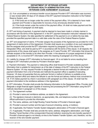 VA Form 10-10171 Veterans Care Agreement, Page 9