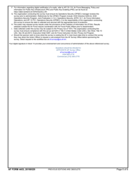 AF Form 4453 Request Air Force Survey Control Number (Scn), Page 6
