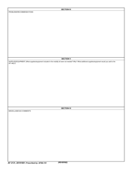 AF Form 2131 History Operation After-Action Report, Page 2
