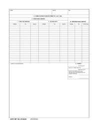 ARPC IMT Form 168 Computation for Points and Satisfactory Service Credit Summary, Page 2