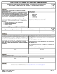59 MDW Form 15 Financial Conflict of Interest Disclosure for 59 Mdw Key Personnel, Page 3