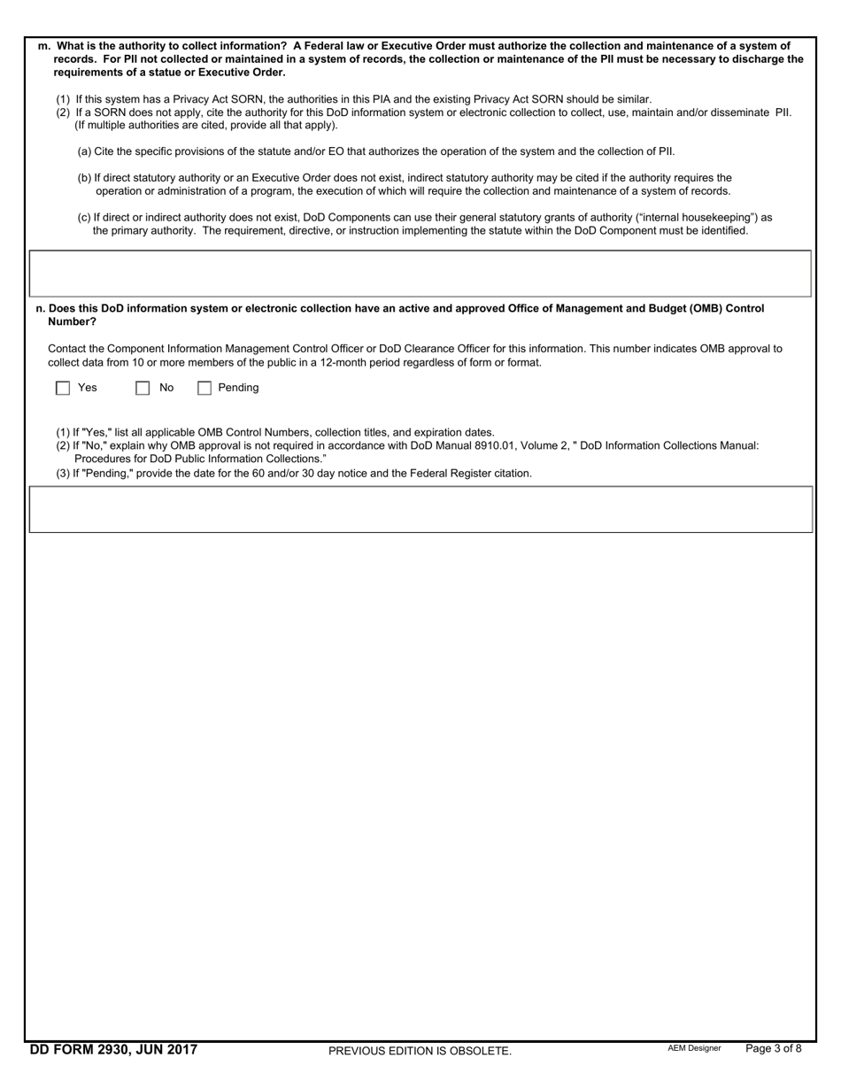 DD Form 2930 Fill Out Sign Online And Download Fillable PDF dd-form-2930-fill-out-sign-online-and-download-fillable-pdf