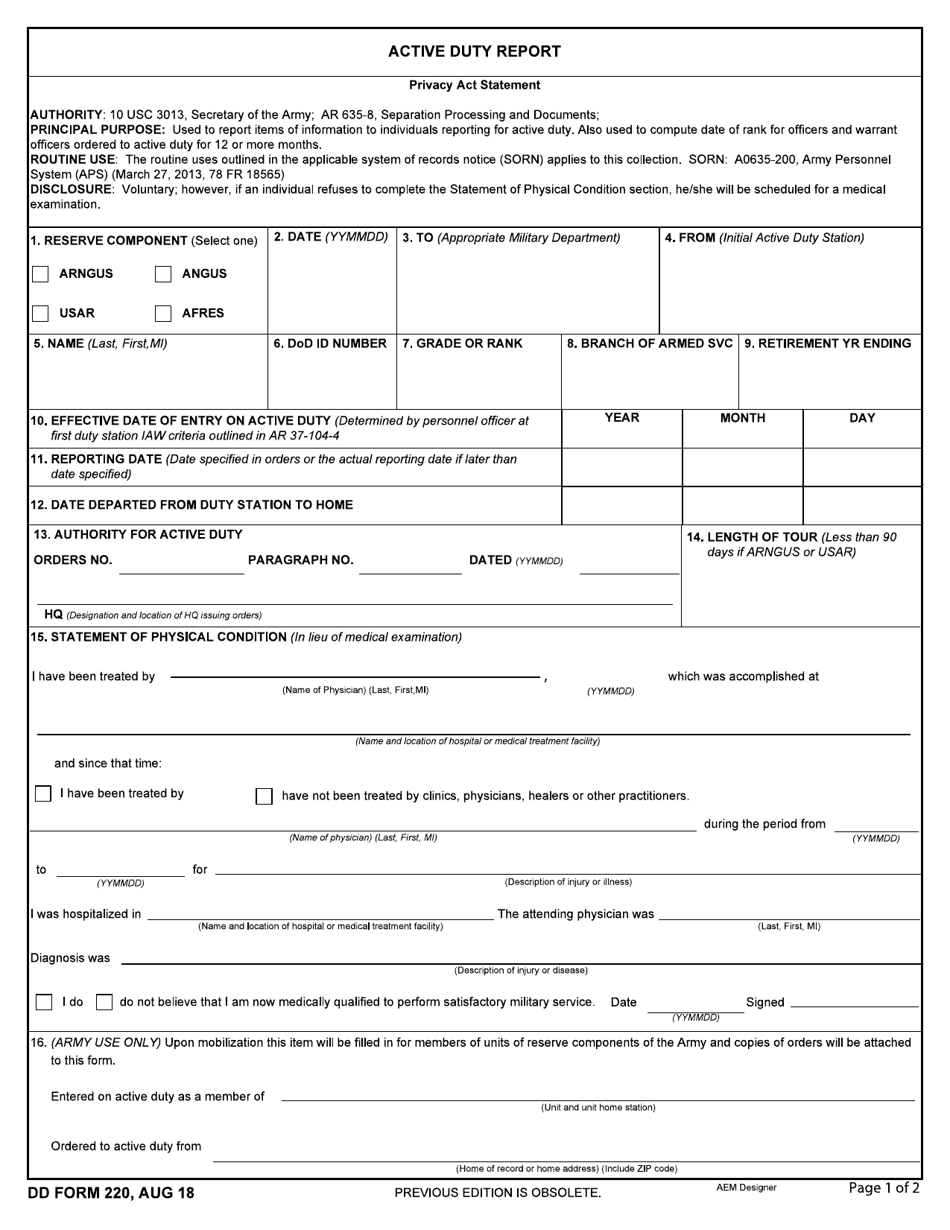 dd-form-220-download-fillable-pdf-or-fill-online-active-duty-report