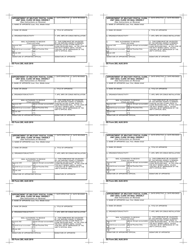Document preview: DD Form 285 Appointment of Military Postal Clerk, Unit Mail Clerk or Mail Orderly
