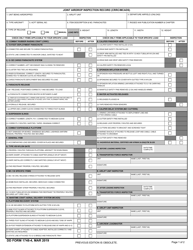 DD Form 1748-4 Joint Airdrop Inspection Record (Crrc/Mcads)