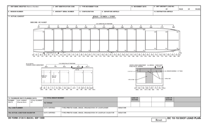 DD Form 2130-5 &quot;Dc 10-10/30cf Load Plan&quot;, Page 2