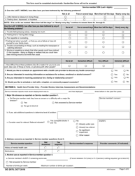DD Form 2978 Deployment Mental Health Assessment, Page 3