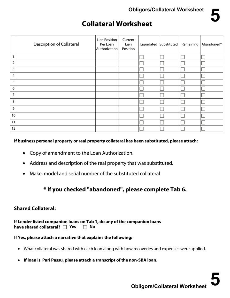 Charge-Off Tabs, Page 8