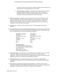 OMB Form 2459 All Small Mentor-protege Program Mentor-protege Agreement, Page 4