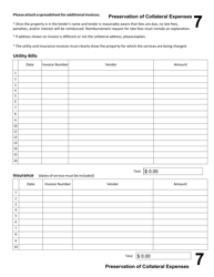 Care and Preservation of Collateral (CPC) Tabs, Page 11