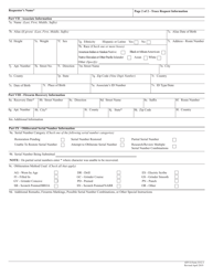 ATF Form 3312.1 National Tracing Center Trace Request, Page 2