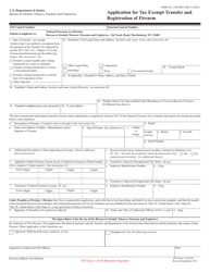 ATF Form 5 (5320.5) Application for Tax Exempt Transfer and Registration of Firearm, Page 7