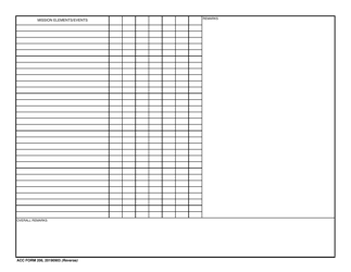 ACC Form 206 Individual Mission Gradesheet, Page 2