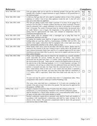 Form F622-072-000 Vendor/Medical Conversion Units Pre-inspection Checklist - Washington, Page 3