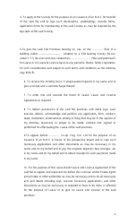 General Power of Attorney Form - Indian Inhabitant, Page 2