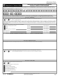 VA Form 21-0960C-8 Headaches (Including Migraine Headaches) Disability Benefits Questionnaire