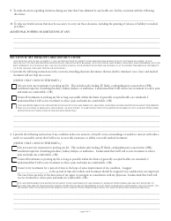 Virginia Advance Directive for Health Care Form - Virginia, Page 2