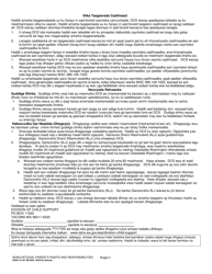 DSHS Form 16-107 SM Noncustodial Parent&#039;s Rights and Responsibilities - Washington (Samoan), Page 2