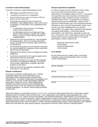 DSHS Form 16-172 Your Rights and Responsibilities When You Receive Services Offered by Aging and Long-Term Support Administration and Developmental Disabilities Administration - Washington (Hungarian), Page 2