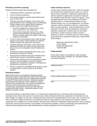DSHS Form 16-172 Your Rights and Responsibilities When You Receive Services Offered by Aging and Long-Term Support Administration and Developmental Disabilities Administration - Washington (Polish), Page 2