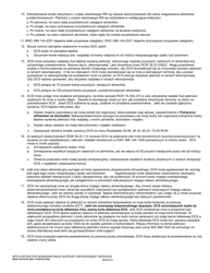 DSHS Form 18-078 Application for Nonassistance Support Enforcement Services - Washington (Polish), Page 3