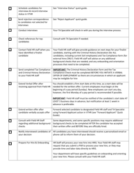 Recruitment Checklist - Vermont, Page 2