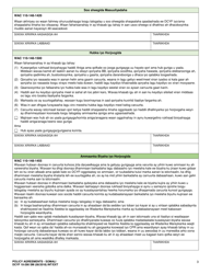 DCYF Form 10-290 SM Policy Agreement - Washington (Somali), Page 3