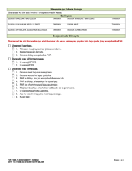 DCYF Form 10-474SM Far Family Assessment - Washington (Somali), Page 4