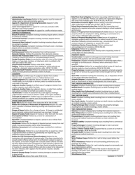 Case Information Cover Sheet - Civil Cases - Washington, Page 2