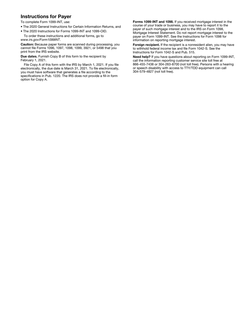 IRS Form 1099-INT Interest Income, Page 8