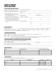 Document preview: Employment Application Form - Adp Screening & Selection Services