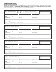 Employment Application Form - Adp Screening &amp; Selection Services, Page 2