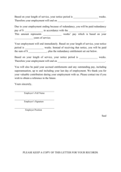 &quot;Employment Contract Termination Letter Template&quot;, Page 2