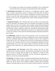 Retainer Agreement Template, Page 2